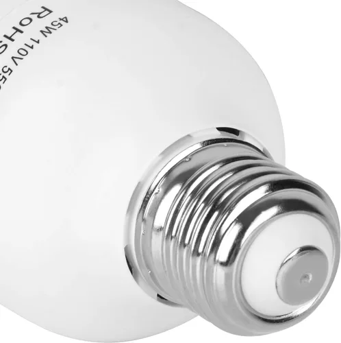 Miniatura 5 de EMART Bombilla de espectro completo, 45 W 5500 K espiral CFL luz diurna para kit de iluminación Softbox, lámpara de repuesto para fotografía