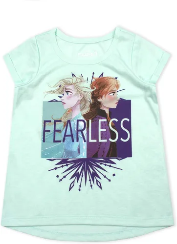 Miniatura 4 de Disney Frozen Elsa & Anna - Paquete de 3 camisetas para niñas pequeñas, niñas pequeñas y grandes