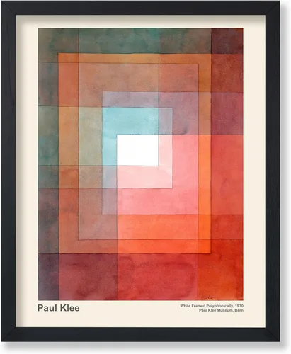 Miniatura 57 de Poster Master Póster vintage de Paul Klee – Impresión retro de cómicos – Arte de dibujo – Arte abstracto – Regalo para hombres y mujeres – Estilo-09