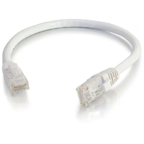 Miniatura 61 de C2G/Cables to Go 27872 Cable de red Ethernet cruzado Cat6 sin blindaje (UTP) sin enganche, amarillo (2,13 metros/7 pies)