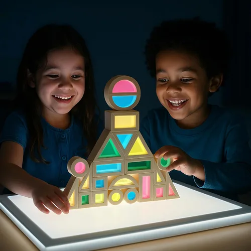 Miniatura 8 de Constructive Playthings CHG-73 Cp panel de luz LED ultrabrillante tipo juguete