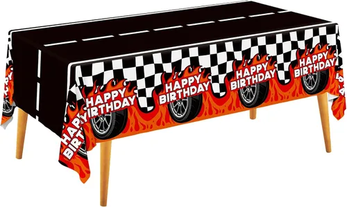 Miniatura 10 de Gatherfun Decoraciones de Fiesta de Fútbol Americano Mantel Desechable de Plástico Cubierta de Mesa Touchdown para Decoración de Cumpleaños Fiesta