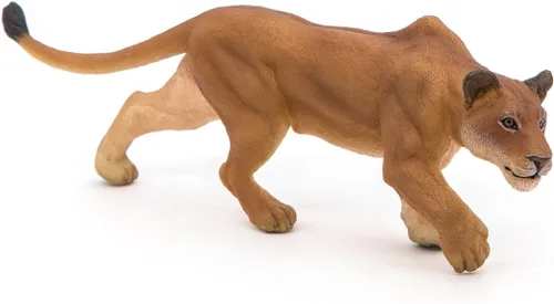 Miniatura 6 de Papo - Figura realista de leona de caza para niños - A partir de 3 años - Colección de vida salvaje - Comportamiento educativo de animales - Juguete
