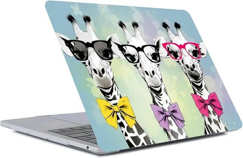 Miniatura 14 de Compatible con MacBook Air 13.3 pulgadas A1466/A1369, carcasa rígida de plástico para Mac Air 13.3 con Touch ID (2010-2017), montañas negras