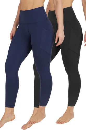 Miniatura 97 de 90 Degree By Reflex - Pantalones deportivos de yoga para mujer Power Flex