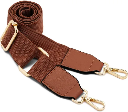 Miniatura 18 de Correa de Bolso de Hombro Ancha de Repuesto Ajustable Cinturón de Lona Bolso Cruzado Bolso de Mano