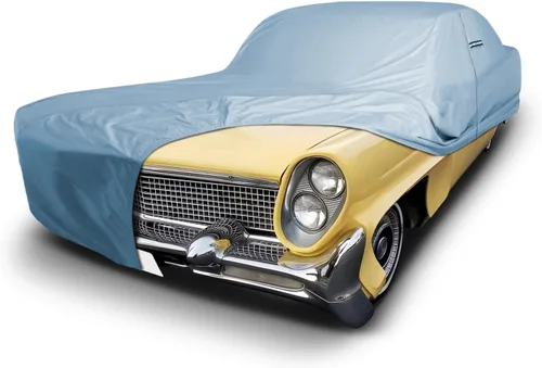 Miniatura 32 de iCarCover Funda de automóvil a medida para Lincoln Capri (1952-1957), impermeable, para todo tipo de clima, lluvia, nieve, protección solar UV