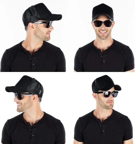 Miniatura 241 de Funky Junque Gorra de béisbol de béisbol en blanco para hombre y mujer