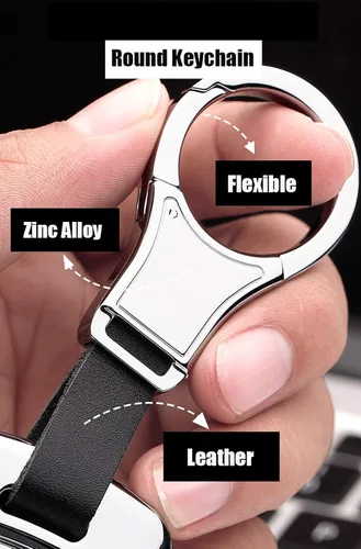 Miniatura 5 de ontto Funda para llavero compatible con Audi de piel de metal para llaves de protección completa compatible con Audi A4 S4 RS4 B9 A5 F5 4M TT FV TTS