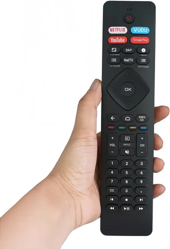Miniatura 9 de Mando a distancia de repuesto compatible con Philips Android Smart TV 43PFL5604/F7 55PFL5766/F7 50PFL5766/F7 55PFL5604/F7A 65PFL5766/F7