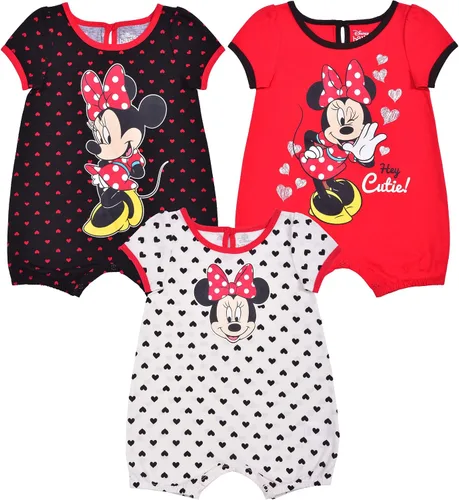 Disney paquete de 3 enteritos de Minnie para bebas