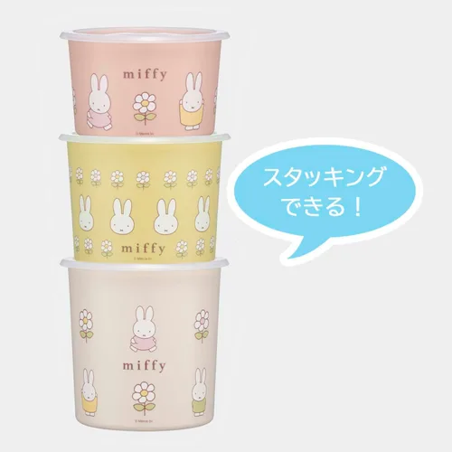 Miniatura 8 de Skater SOT6-A One-Touch Seal Container, Small, 20.3 fl oz (600 ml), Airtight Container, Storage Container, Miffy