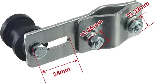 Miniatura 2 de Ajustador tensor de cadena con guía de tensor de cadena de 8 mm para bicicleta motorizada de 49 cc, 60 cc, 66 cc, 80 cc Dirt Bike ATV bicicletas