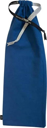 Miniatura 16 de T-STOP Bolsa de lujo antideslustre para almacenamiento de plata Protección probada patentada Pequeña 13 x 10 pulgadas Azul rey Azul real