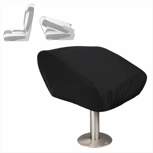 Miniatura 9 de Funda de asiento de barco, funda de almacenamiento de asiento doble espalda con espalda, protector de asiento impermeable, Oxford 420D de servicio