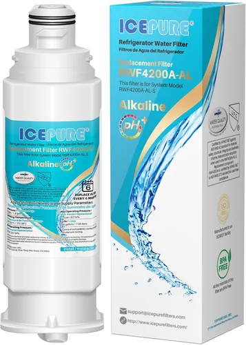 Miniatura 24 de ICEPURE PLUS NSF53 DA97-17376B Reemplazo para HAF-QIN/EXP, HAF-QIN, DA97-08006C, RF23M8070SG, RF23M8070SR, RF23M8090SG, RF23M8090SR, AQF-DA97-17376B