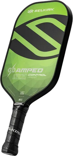 Miniatura 15 de Selkirk Sport Amped Control Pickleball Paddle Precision & Control Fiberglass Pickleball Paddles 16mm X5 Core Made in USA Gris Ligero