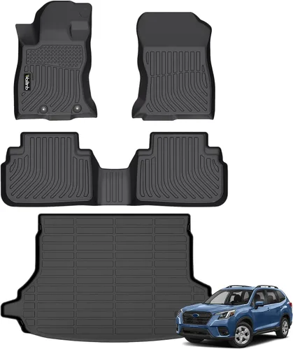 Miniatura 61 de Tapetes de piso para todo clima y forro de carga con respaldo para Chevrolet Suburban de 7 asientos 2021-2025 / GMC Yukon XL de 7 asientos