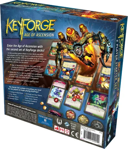 Miniatura 2 de KeyForge Age of Ascension - Juego de iniciación para dos jugadores, juego de cartas de ritmo rápido, juego de estrategia para adultos