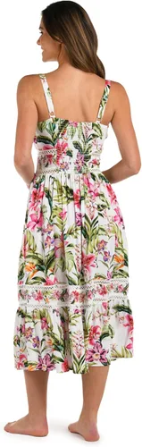 Miniatura 22 de La Blanca Vestido midi para cubrir el traje de baño para mujer