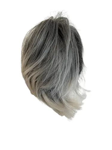 Miniatura 6 de Apexhairs - Extensión de moño de cabello sintético lacio, extensiones de moño corto, accesorios para el cabello, moño elástico fácil de coletar