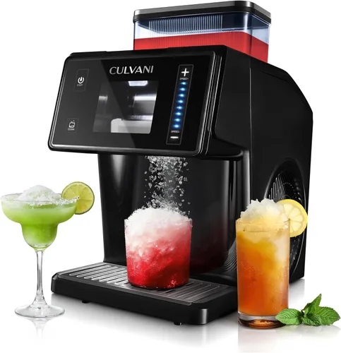 Snowlux Máquina de Hielo de Copo de Nieve Afeitado | Autolimpiante, Control de Textura Personalizado de 8 Velocidades, Sistema de Refrigeración