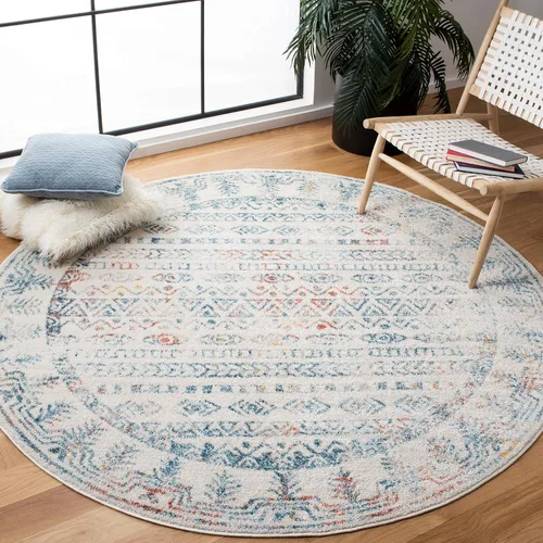 Miniatura 46 de SAFAVIEH Alfombra de área de 12 x 15 pulgadas, colección Tulum, grande, diseño marroquí bohemio envejecido, no desprende pelusa y fácil de limpiar