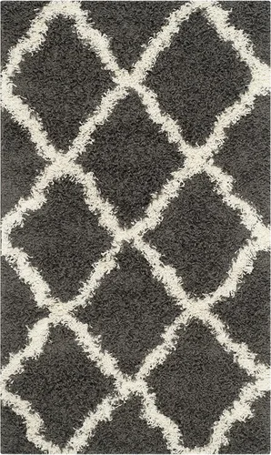 Miniatura 114 de Safavieh - Dallas Shag Collection SGD257A - Alfombra de área con diseño de enrejado de 10 x 14 pies