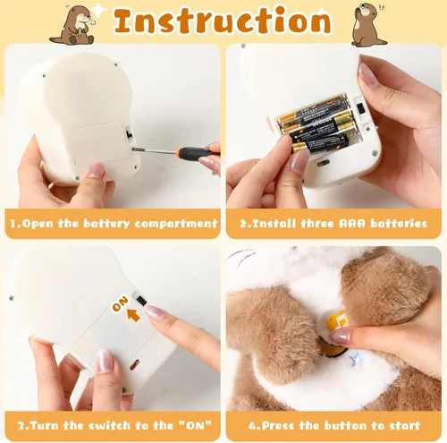 Miniatura 7 de Baby Comfort - Máquina de sonido de felpa con música, luces cálidas, momentos tranquilos para niños y adultos Peluche Que Respira