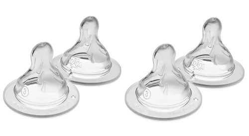 Miniatura 13 de MAM Tetinas para biberón de flujo lento nivel 1, para recién nacidos y mayores, tetinas de silicona SkinSoft para biberones, se adapta a todos