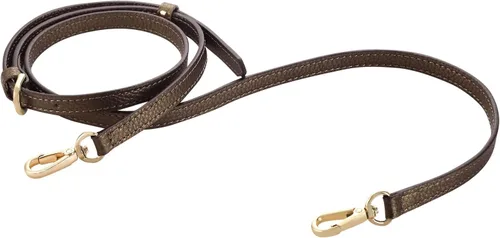 Miniatura 18 de LIVE UP Correa de Bolso de Cuero Genuino de Grano Completo Repuesto para Bolsos Cruzados y Carteras Plateado