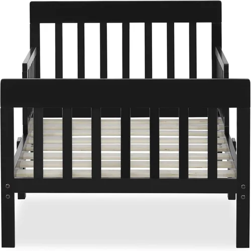 Miniatura 2 de Dream On Me Finn - Cama para niños pequeños, color negro, con certificado Greenguard Gold y JPMA, acabados no tóxicos, hecha de madera de pino