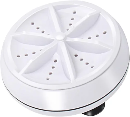 Homoyoyo Mini lavadora portátil USB Turbo Lavadora para viajes, negocios y escuela, simulador de lavado a mano ligero, eliminación de manchas para