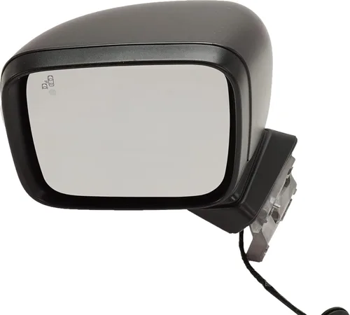Kool - Espejo Vue compatible con Jeep Renegade 2015-2022, luz de señal en el lado del conductor, plegado manual, calentado, negro texturizado, con