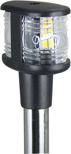 Miniatura 2 de Pactrade Marine Pontón de barco 11 1/2" SS304 popa anclaje mástil LED luz 12V