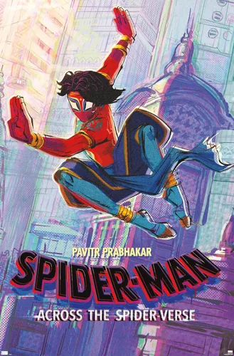 Miniatura 8 de Trends International Marvel Spider-Man: Across The Spider-Verse - Pavitr Prabhakar - Póster de pared de una hoja, 34 pulgadas de largo x 22.4