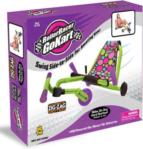 Miniatura 2 de Go Kart, balanceo de lado a lado para un paseo increíble, alimentado por movimiento en zig-zag, se monta en cualquier superficie dura
