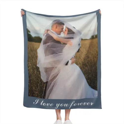 Miniatura 2 de Las mantas personalizadas con imágenes de collage son una manta personalizada para niños, adultos, familia, recuerdo, 35.4 x 27.6 pulgadas