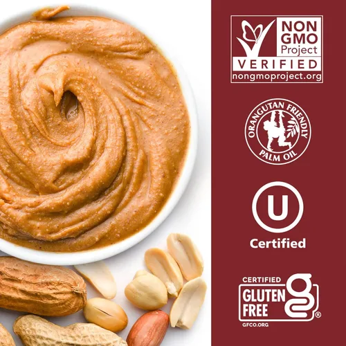 Miniatura 7 de JUSTINS - Mantequilla de maní con miel, sin gluten, tarro de 28 onzas