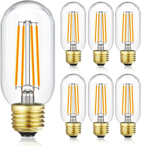 Miniatura 12 de Leools Bombillas LED regulables G16.5, bombillas LED Edison E26 de 6 W, blanco cálido 2700 K, 600 lm, 6 W igual a 60 vatios, bombilla de globo G50