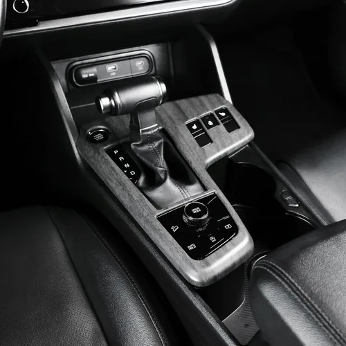 YOUTOOCAR Cubierta del Panel de Palanca de Cambios Manual del Automóvil Moldura Interior Compatible con Accesorios Kia Sportage 2023-2026 (Veta de