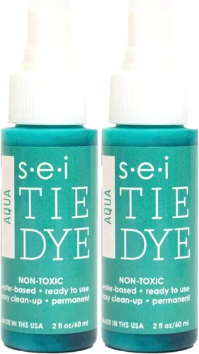 Miniatura 18 de S.E.I. Botella de spray de teñido anudado de caléndula: 2 oz. Spray de tinte de tela no tóxico, tinte permanente para ropa DIY, One Step
