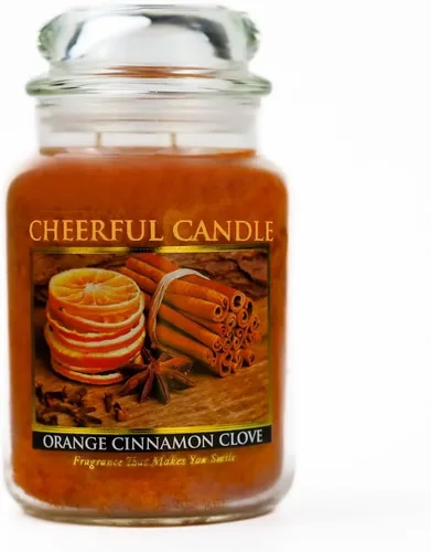 Miniatura 8 de A Cheerful Giver - Vela perfumada en tarro de vidrio Autumn Orchards (24 onzas) con tapa y fragancia fiel a la vida, fabricada en Estados Unidos