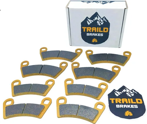 Traild Juego de pastillas de freno de cerámica para Polaris RZR 4 900 2015-2017, RZR S4 1000 2019-2021, RZR S4 900 2018, RZR XP 1000/XP4 1000