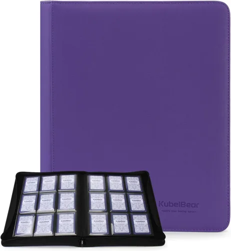 Miniatura 24 de Carpeta de tarjetas – Capacidad 720, tarjetero con cremallera para MTG, tarjetas deportivas y coleccionables – Almacenamiento sin ácidos, duradero