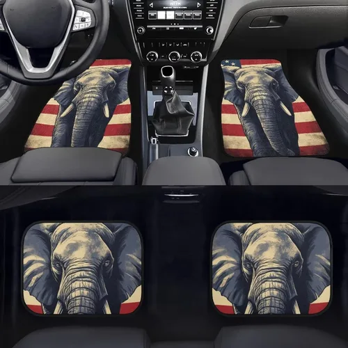Miniatura 31 de 4 alfombrillas delanteras y traseras para automóvil, SUV, furgoneta y camión, protección de suelo para todo tipo de clima, juego de accesorios