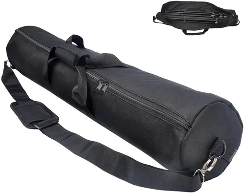 Miniatura 10 de Bolsa de transporte para trípode de 15.7-47.2 in, trípode impermeable, almacenamiento de transporte de viaje con correa de hombro acolchada y asa