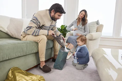 Miniatura 5 de Dearfoams Pantuflas para hombre Dad's Scuff