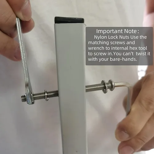 Miniatura 3 de Kit universal de accesorios para cabecero y estribo, tuercas y pernos de acero inoxidable 304 para marco de cama, cabecero y estribo