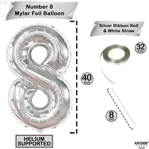 Miniatura 719 de KatchOn, Globo azul del número 1 para el primer cumpleaños, grande, 40 pulgadas, globo azul número 1 para primer cumpleaños, globo azul marino